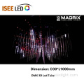 DMX sao Rơi RGB ống ánh sáng Madrix kiểm soát